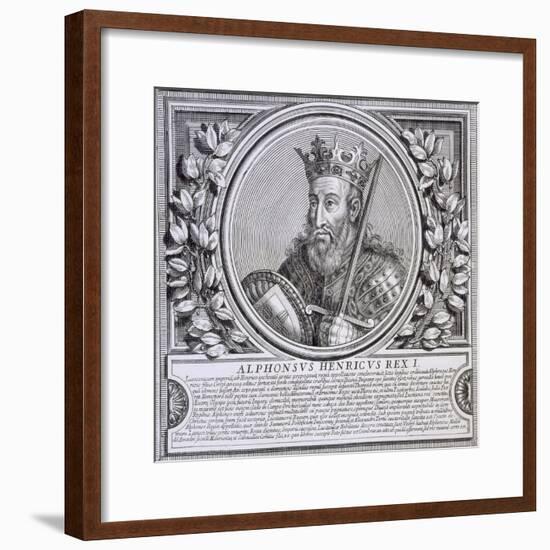 Afonso I of Portugal (Litho)-null-Framed Giclee Print