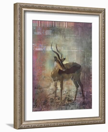 Africa Antelope-Greg Simanson-Framed Giclee Print