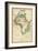 Africa, c.1820-John Melish-Framed Art Print