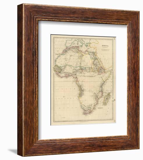 Africa, c.1834-John Arrowsmith-Framed Art Print