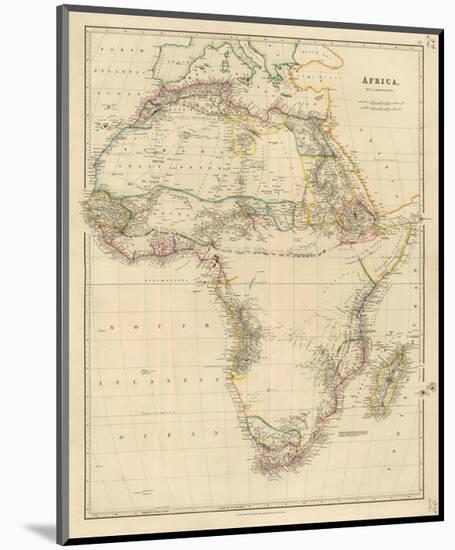 Africa, c.1834-John Arrowsmith-Mounted Art Print