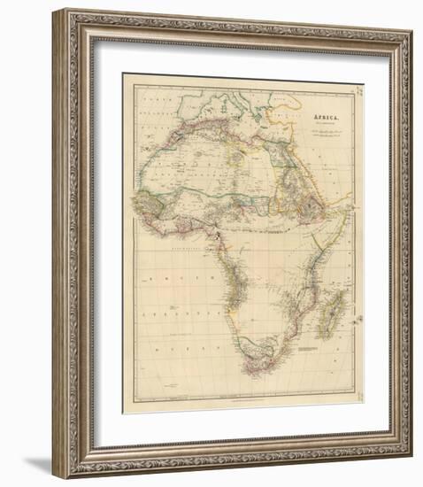 Africa, c.1834-John Arrowsmith-Framed Art Print