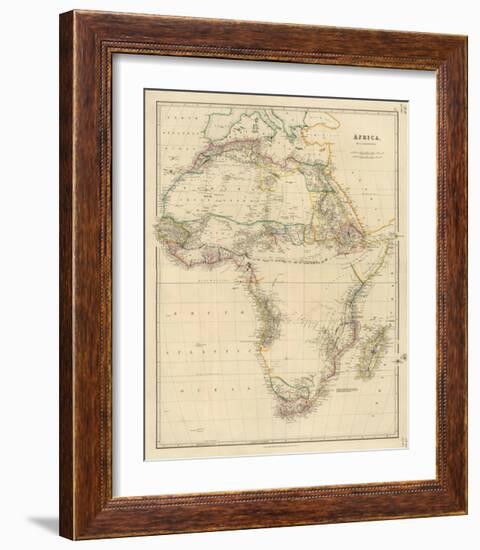 Africa, c.1834-John Arrowsmith-Framed Art Print