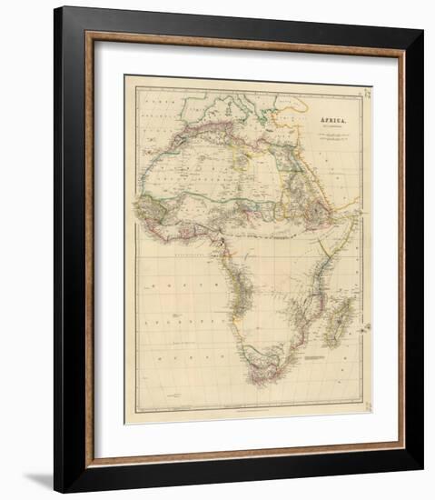 Africa, c.1834-John Arrowsmith-Framed Art Print