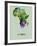 Africa Color Splatter Map-NaxArt-Framed Art Print