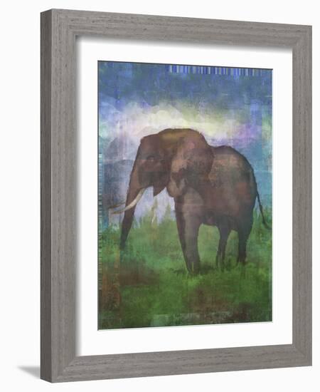 Africa Elephant-Greg Simanson-Framed Giclee Print