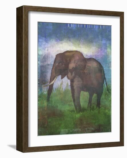 Africa Elephant-Greg Simanson-Framed Giclee Print