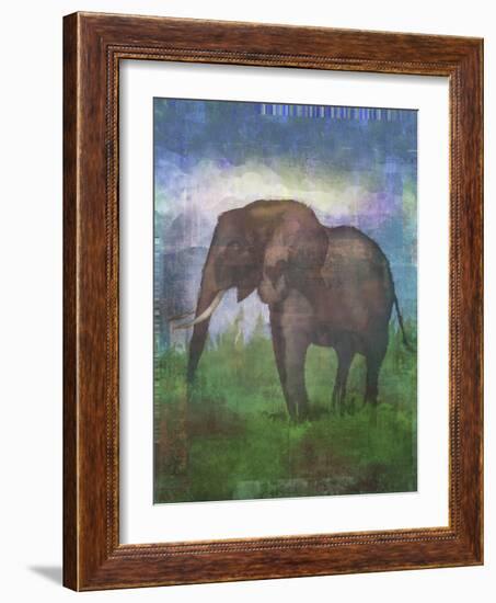 Africa Elephant-Greg Simanson-Framed Giclee Print