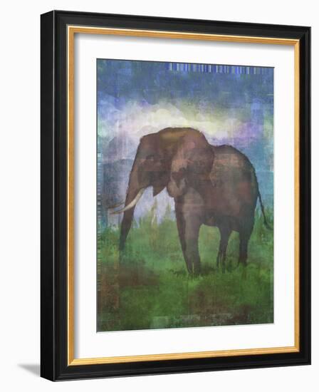 Africa Elephant-Greg Simanson-Framed Giclee Print