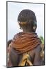 Africa, Ethiopia, Southern Omo Valley. Nyangatom woman wear heavy beads and other decorations.-Ellen Goff-Mounted Photographic Print