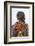 Africa, Ethiopia, Southern Omo Valley. Nyangatom woman wear heavy beads and other decorations.-Ellen Goff-Framed Photographic Print