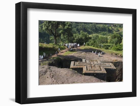 Africa, Ethiopian Highlands, Eastern Amhara, Lalibela, St-Ellen Goff-Framed Photographic Print