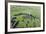 Africa, Ethiopian Highlands, Western Amhara. Aerial View of Village and Fields-Ellen Goff-Framed Photographic Print