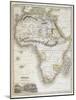 Africa, from A General Atlas of the Several Empires, Kingdoms and States in the World, 1830-N R Hewitt-Mounted Giclee Print
