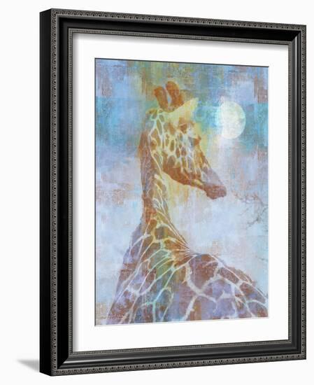 Africa Giraffe-Greg Simanson-Framed Giclee Print