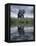 Africa, Kenya, Masai Mara Game Reserve. Composite of Elephant Reflecting in Water-Jaynes Gallery-Framed Premier Image Canvas