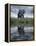 Africa, Kenya, Masai Mara Game Reserve. Composite of Elephant Reflecting in Water-Jaynes Gallery-Framed Premier Image Canvas