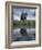 Africa, Kenya, Masai Mara Game Reserve. Composite of Elephant Reflecting in Water-Jaynes Gallery-Framed Photographic Print