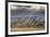 Africa, Kenya, Masai Mara National Reserve. Group of giraffes and stormy sky.-Jaynes Gallery-Framed Photographic Print