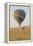 Africa, Kenya, Masai Mara National Reserve. Hot air balloon over savannah.-Emily Wilson-Framed Premier Image Canvas