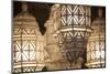 Africa, Morocco, Marrakesh. Close-Up of Ornate Metal Lanterns-Alida Latham-Mounted Photographic Print