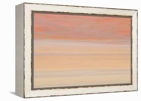 Africa, Namibia. Abstract of Heat Distorting Grassy Plain-Jaynes Gallery-Framed Premier Image Canvas