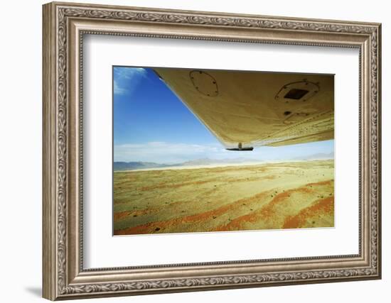 Africa, Namibia, Flight Above the Namib Desert-Udo Bernhart-Framed Photographic Print