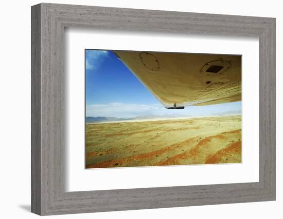 Africa, Namibia, Flight Above the Namib Desert-Udo Bernhart-Framed Photographic Print