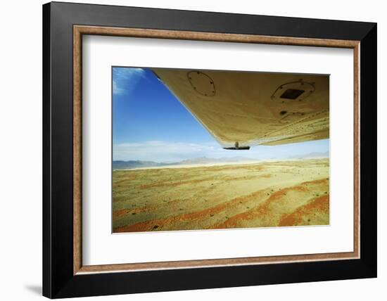 Africa, Namibia, Flight Above the Namib Desert-Udo Bernhart-Framed Photographic Print