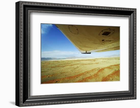 Africa, Namibia, Flight Above the Namib Desert-Udo Bernhart-Framed Photographic Print