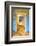 Africa, Namibia, Kolmanskop. Doorways and drifting sand in an abandoned diamond mining town.-Jaynes Gallery-Framed Photographic Print