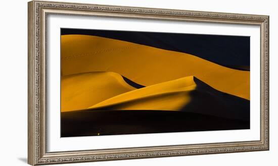 Africa, Namibia, Namib Naukluft National Park. Abstract of Sand Dune-Jaynes Gallery-Framed Photographic Print