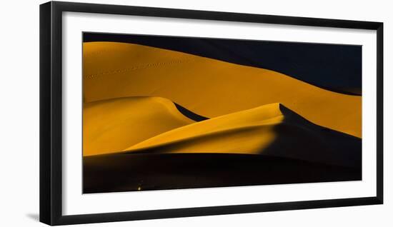 Africa, Namibia, Namib Naukluft National Park. Abstract of Sand Dune-Jaynes Gallery-Framed Photographic Print