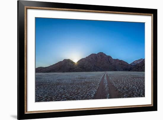 Africa, Namibia. Sunrise at Kanaan farm in Southern Namibia.-Catherina Unger-Framed Photographic Print
