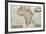 Africa Old Map. Created By Frederick Herman Moll, Published In London, 1710-marzolino-Framed Art Print