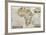 Africa Old Map. Created By Frederick Herman Moll, Published In London, 1710-marzolino-Framed Art Print