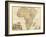 Africa - Panoramic Map - Africa-Lantern Press-Framed Art Print