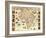 Africa - Panoramic Map - Africa-Lantern Press-Framed Art Print