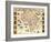 Africa - Panoramic Map - Africa-Lantern Press-Framed Art Print