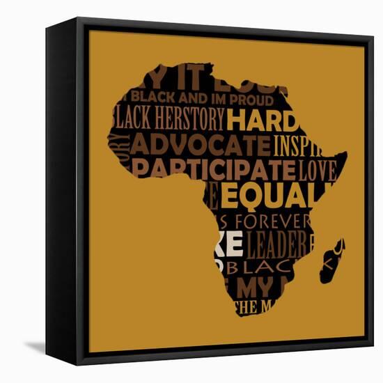 Africa Pride-Adebowale-Framed Stretched Canvas