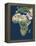 Africa, Satellite Image-PLANETOBSERVER-Framed Premier Image Canvas