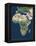 Africa, Satellite Image-PLANETOBSERVER-Framed Premier Image Canvas