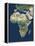 Africa, Satellite Image-PLANETOBSERVER-Framed Premier Image Canvas