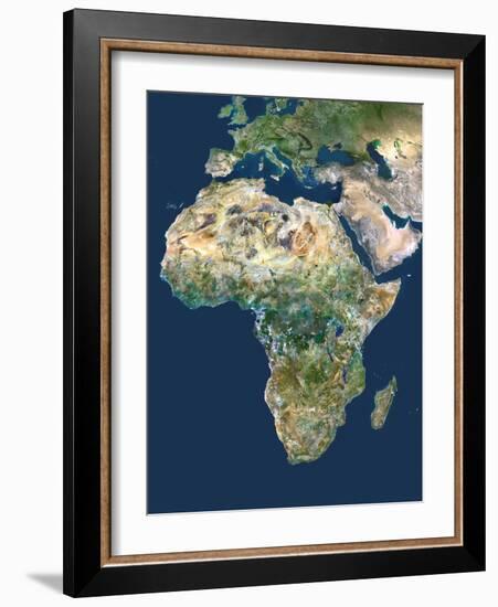 Africa, Satellite Image-PLANETOBSERVER-Framed Photographic Print