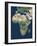 Africa, Satellite Image-PLANETOBSERVER-Framed Photographic Print