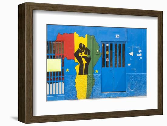 Africa Shop Front, Praia, Santiago, Cape Verde-Peter Adams-Framed Photographic Print