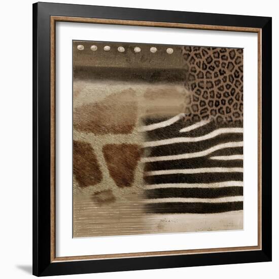 Africa Square II-Patricia Pinto-Framed Art Print