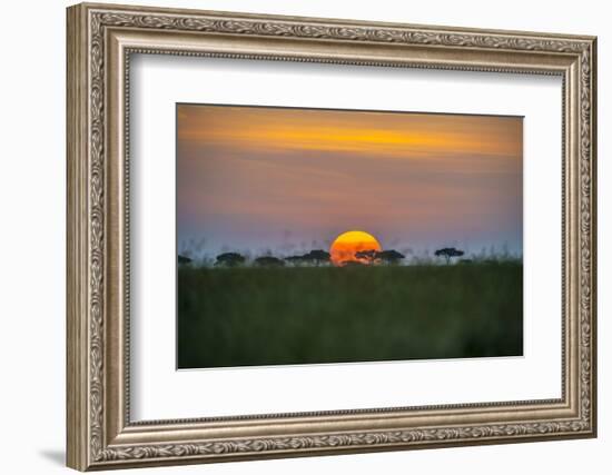 Africa, Tanzania, sunset-Lee Klopfer-Framed Photographic Print