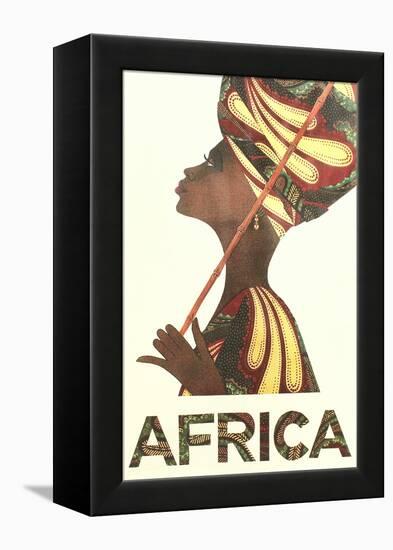 Africa Travel Poster-null-Framed Stretched Canvas