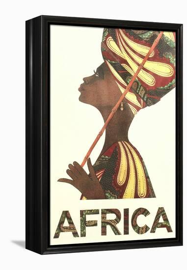 Africa Travel Poster-null-Framed Stretched Canvas